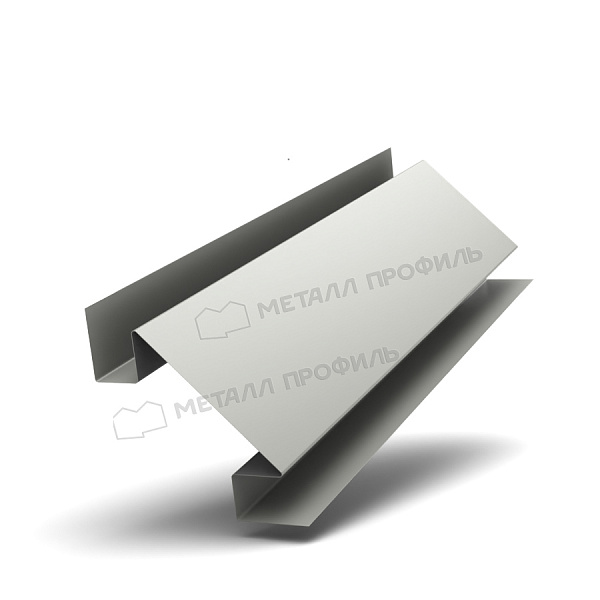 Планка угла внутреннего сложного 75х3000 (ПЭ-01-9002-0.5) ― заказать в Кызыле недорого.